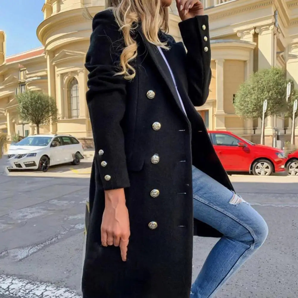 Autumn/Winter Outerwear - Stylish Overcoat for Women