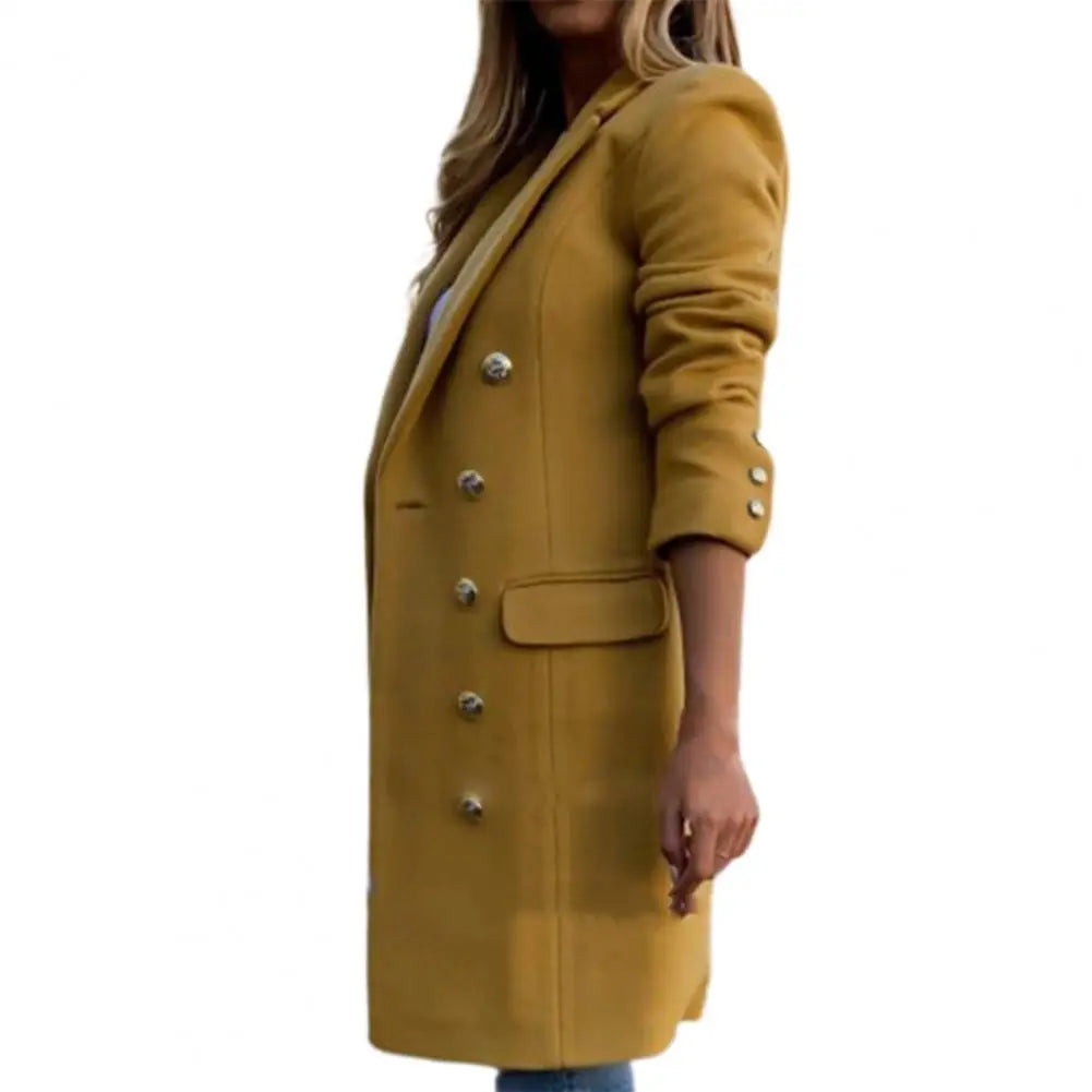 Autumn/Winter Outerwear - Stylish Overcoat for Women