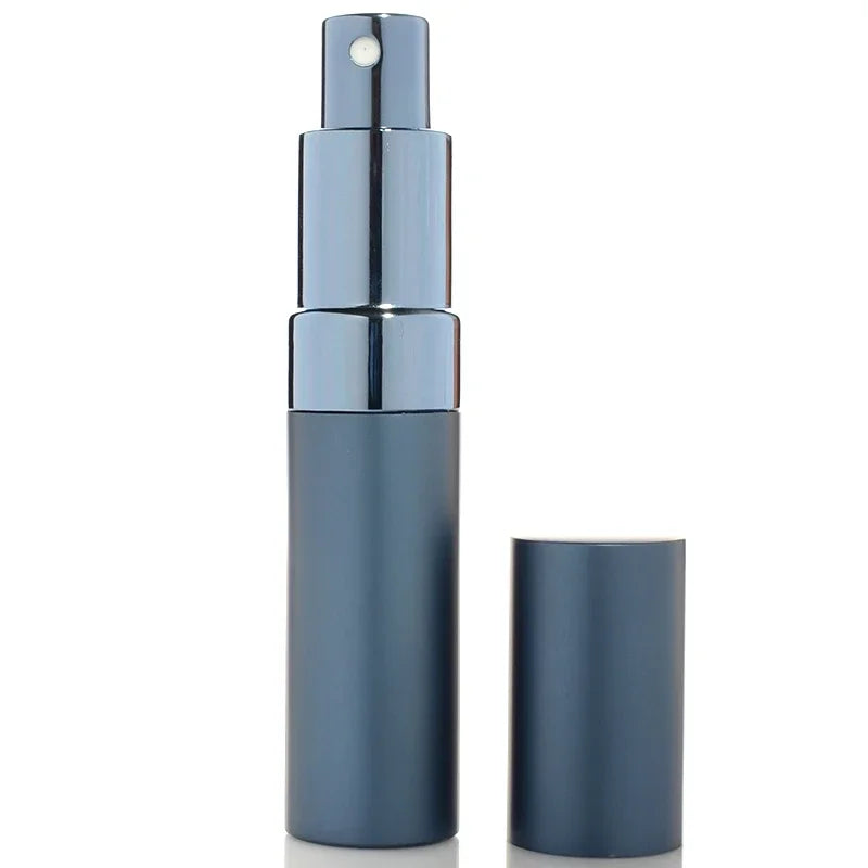 15ml Quality Perfume Bottle - Refillable Glass with Metal Atomizer Spray and Travel Aluminum for Parfume