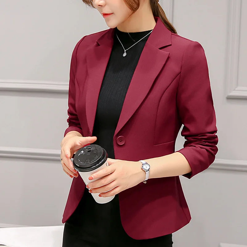 Slim Fit Office Lady Jacket