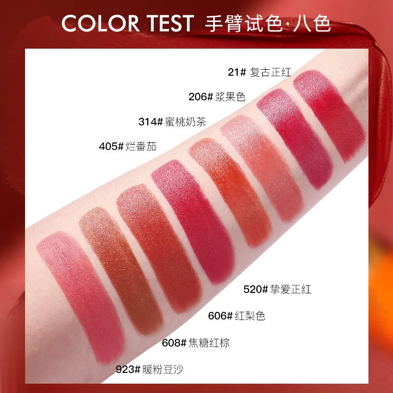 Maquillage lipstick set matte Lip stick Moisturizing Mist Lip Balm Gift Box Lipsticks 8 colors gift box - GSINAS.com