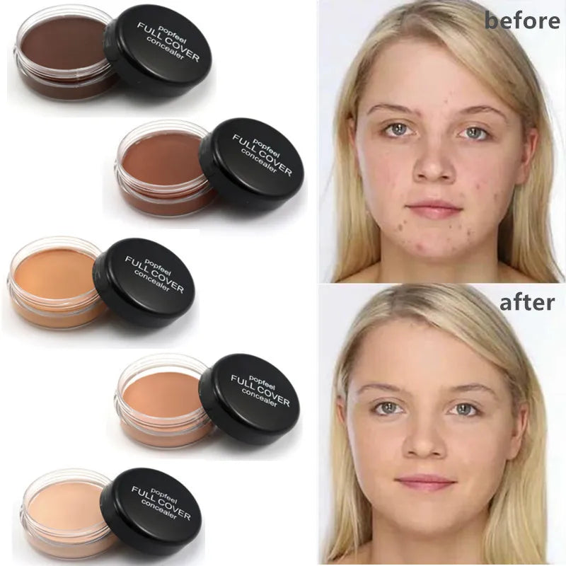 Full Cover Foundation for Contouring and Hiding Dark Spots, Black Eyes, and Other Imperfections - GSINAS.com