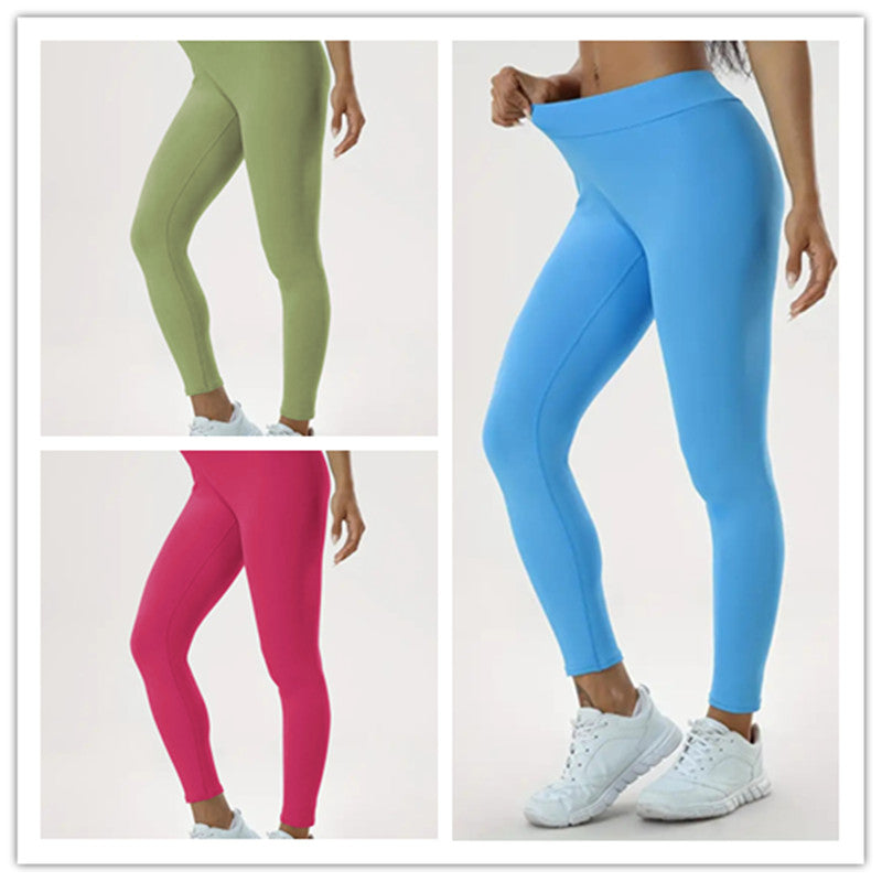 Women's Yoga Pants High Waist Lift High Elastic Tight Fitness Trousers - GSINAS.com