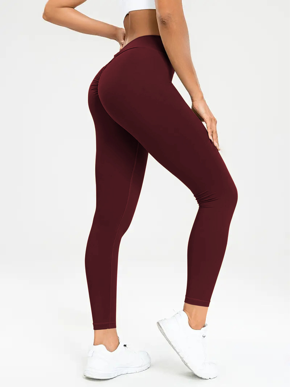 Women's Yoga Pants High Waist Lift High Elastic Tight Fitness Trousers - GSINAS.com