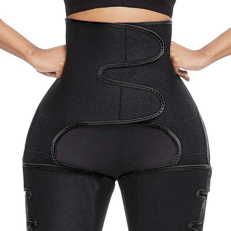 Sweat High Waist Thigh Trimmer Butt Lifter Shapewear Belt 3 In 1 Adjustable Belt - GSINAS.com